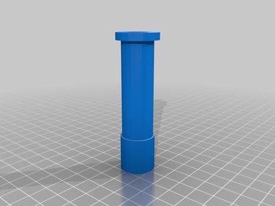 Ender 3 V2 Simple Spool Holder (20mm Diameter spools)