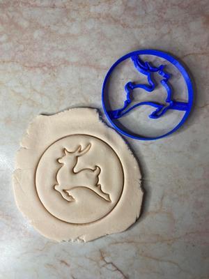 Deer cyrcle cookie cutter