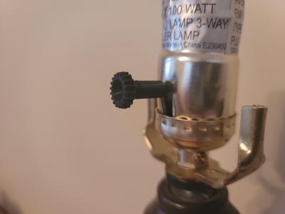 table lamp knob