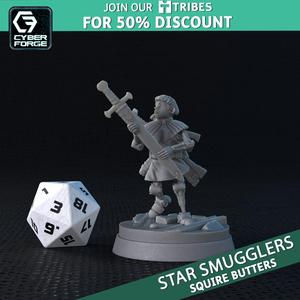 Star Smugglers - Squire Butters - Additional Miniatures