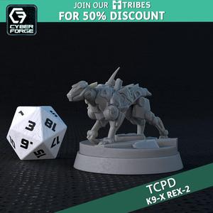 TCPD - K9-X Rex-2 - Additional Miniatures
