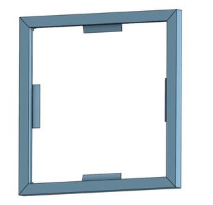 Frame for hueforge