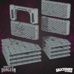 DarkMyth Dungeon - Corner Walls