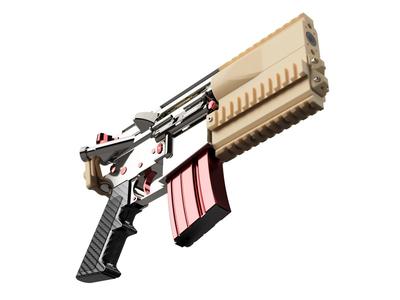 Boltex — Conversion kit for M4/M16 airsoft rifle.