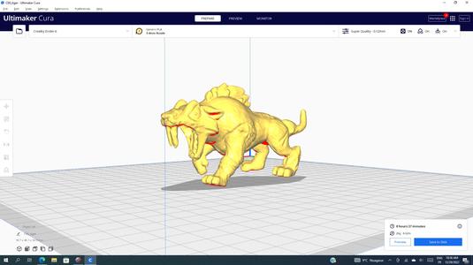 Smashers Dino Ice Age Saber Tooth Tiger