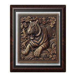Tiger animal wall art relief wall decor