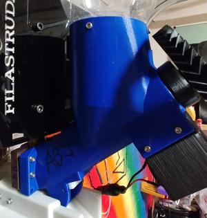 OLD VERSION - No Supports vertical Filastruder hopper