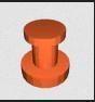 Pushpin Magnet