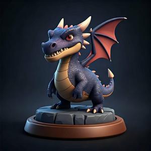 Figurine Dragon Mignon / Cute Dragon Figurine