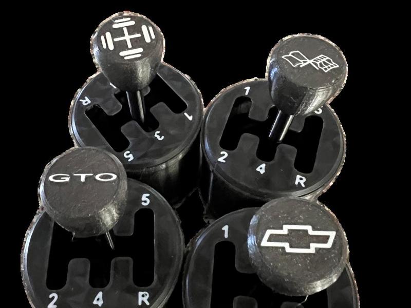 Shift Knobs - Corvette, Chevy, GTO, and Barbells