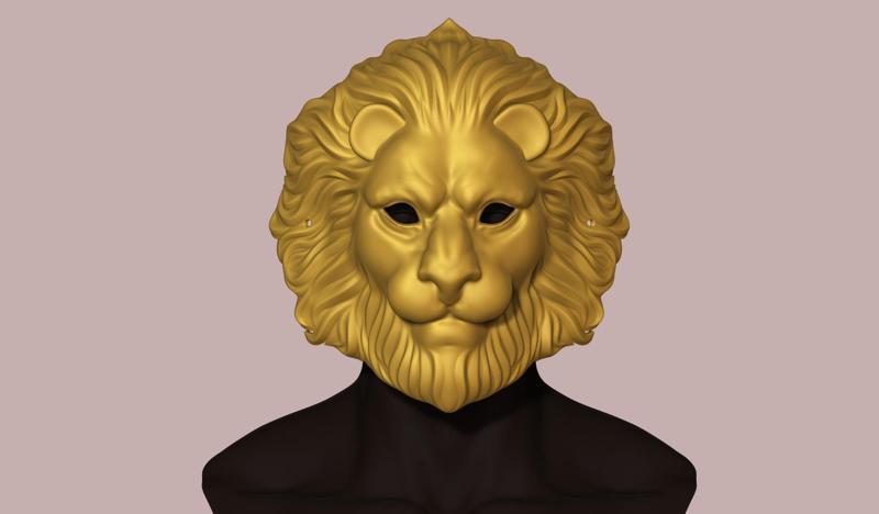 lion mask
