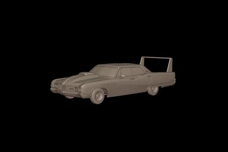 custom buick electra 225 1968 four doors 3d print model