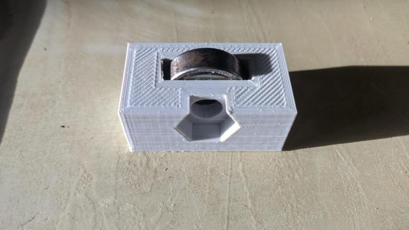 608ZZ Bearing holder for 'Arduino mini CNC plotter'