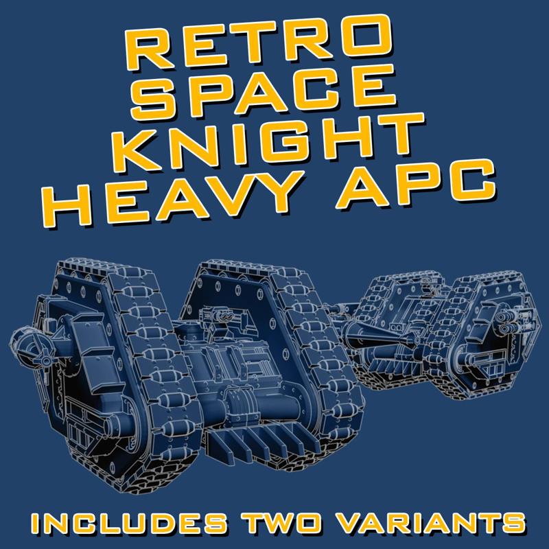 Retro Space Knight Heavy APC