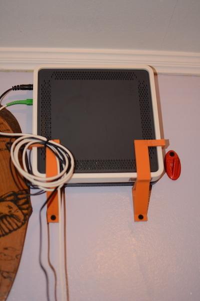 Simple HGU router holder