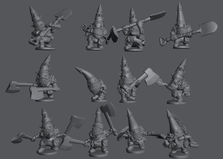 Aetherpunk28 Gnome Guard: Gnotchers