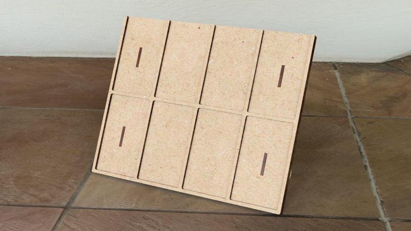  DECEPTION: MURDER IN HONG KONG - EVIDENCE DISPLAY, Laser Cut