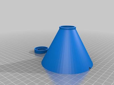 Resin Funnel with Screen Retainer