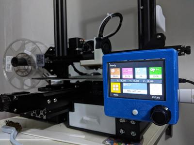 Rotating BTT TFT E3 V3 Case