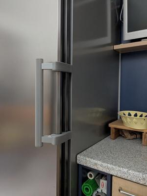 Smarter Griff für Liebherr Kühlschrank inkl. Fusion-360-Dateien