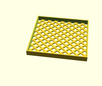 circular mesh plate 1