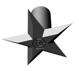 Pentagonal Star Wheel 