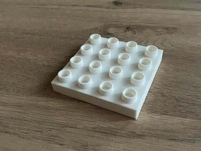 Duplo Half Brick 4x4