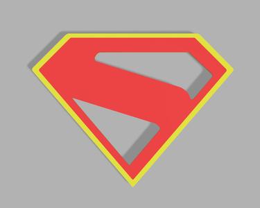 Superman Wall Art Figure 1