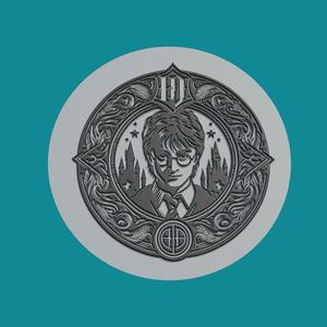Harry Potter Print Model Harry Potter Medallion Harry Potter Wall Decor