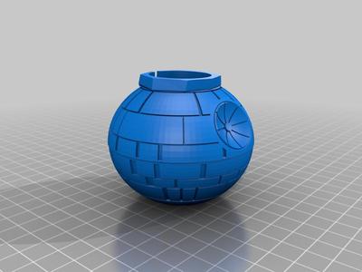 Death star apple watch charger stand