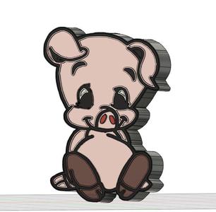 PIGGY LAMP - LITTLE PIG
