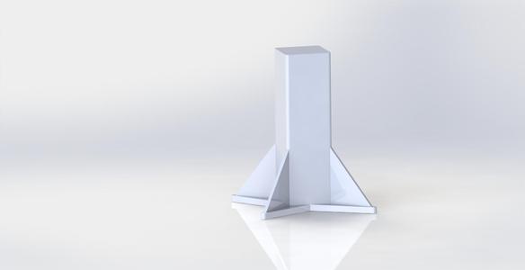 Support Post 51mm (e.g. for PCBs on MHP30)