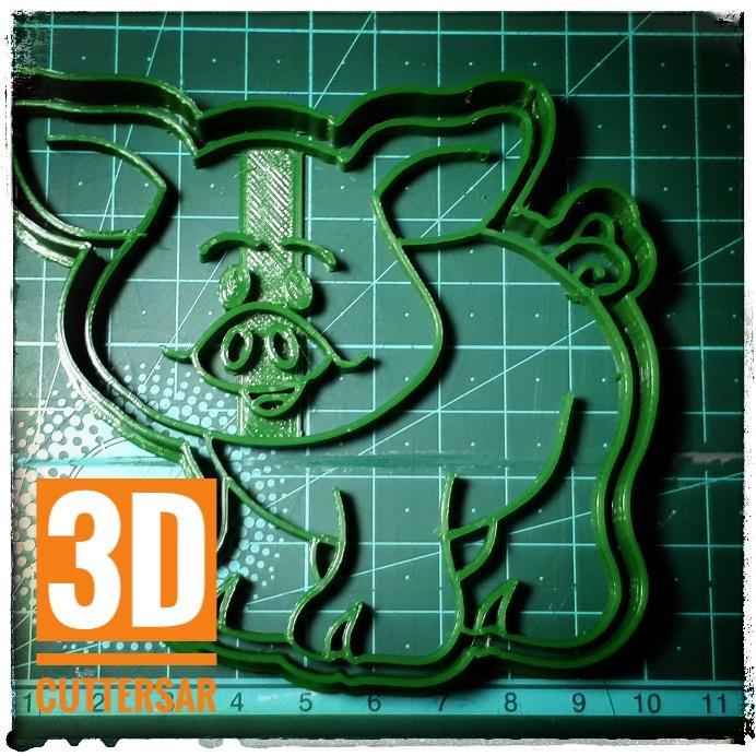 PIG, COOKIE CUTTER