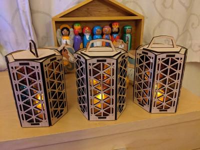 Lantern for LED Tealight