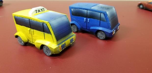 Sci fi delivery van or taxi