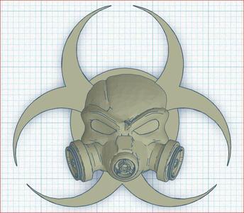 Gasmask Bio Hazard Door Knob