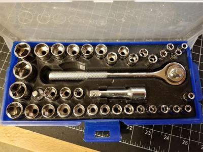 Harbor Freight 40p Socket Set Insert 62843 (REMIX)
