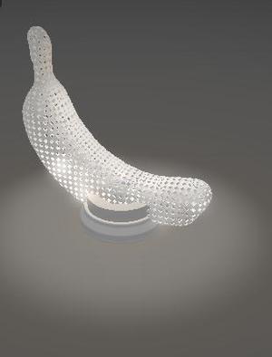banana lamp / candle holder