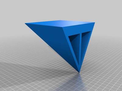 Triangular Wall Shelf