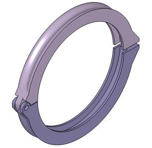 Top Mount - Pool clamping ring 162mm - Reinforced