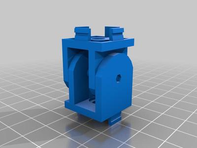 Flexible Hinge Pivot Joint Connector For Aluminum Extrusion Profile 
