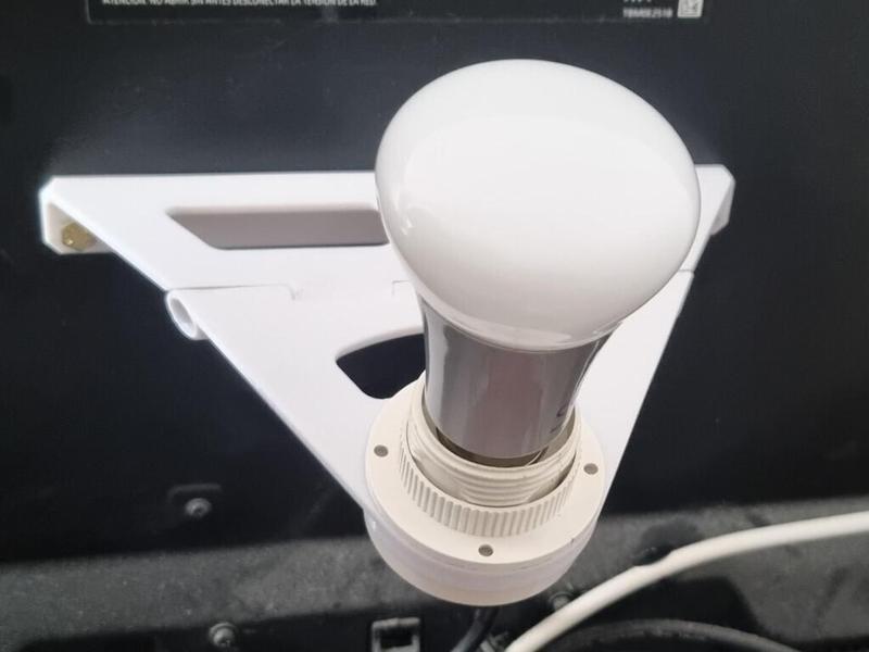 Adjustable VESA 200 TV/Monitor E27 LED Lampholder | Adjustable VESA 200 TV E27 Lamp Holder