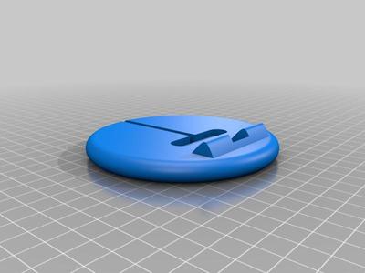 Qi Charger compatible phone stand (including model files)