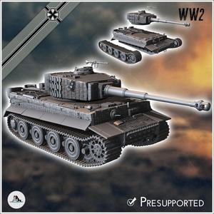 Panzer VI Tiger Ausf. E 1944 (late) - Germany Eastern Western Front Normandy Stalingrad Berlin Bulge WWII
