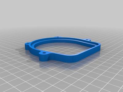 Led headlight spacer for Tiger 1050