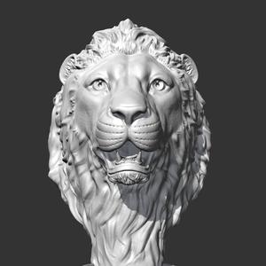 Lion Head AM01 3D print model