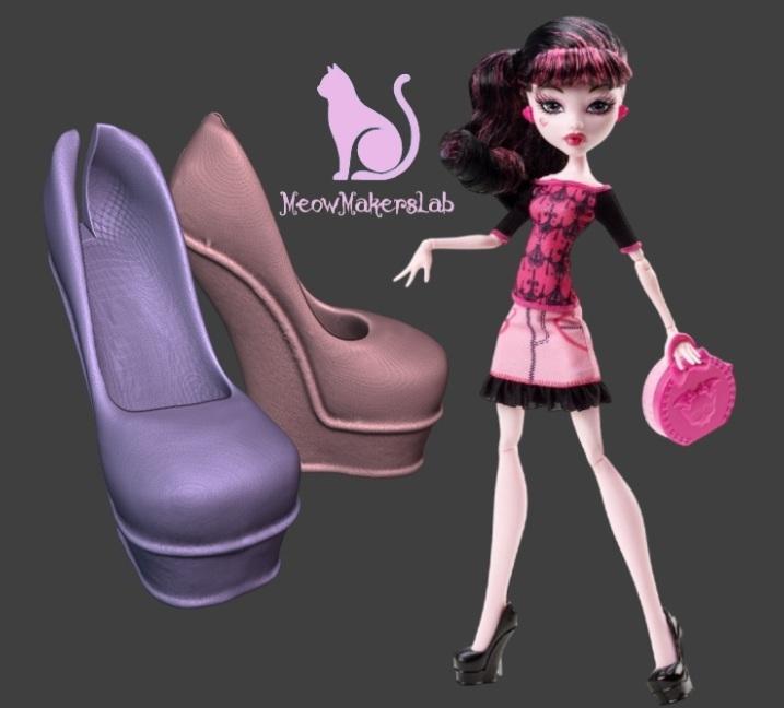 Draculaura, Scaris city, Shoes, Monster, High
