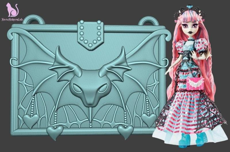Rochelle Goyle, Bag, Fang Vote, Monster High.