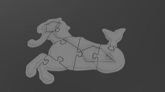  Whale constellatio puzzle