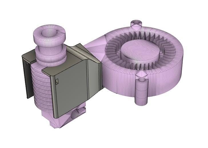 5015 fan mount for E3D v6 hot end
